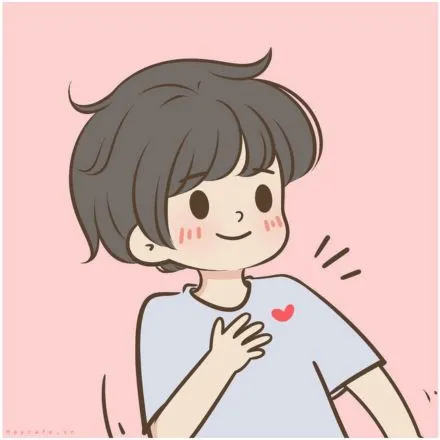 Ảnh đại diện đôi cute cho cặp đôi với hình trái tim