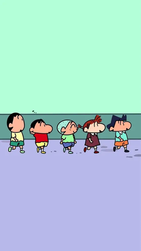 Ảnh Shin-chan cùng các bạn trong trang phục độc đáo