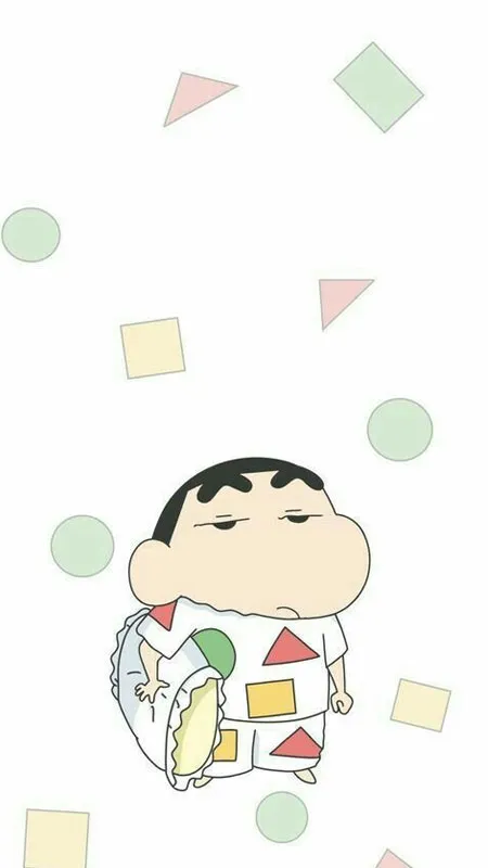 Hình ảnh Shin-chan cười tươi rạng rỡ, lan tỏa niềm vui