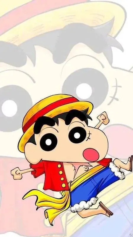 Ảnh Shin-chan cosplay siêu anh hùng, rất đáng yêu