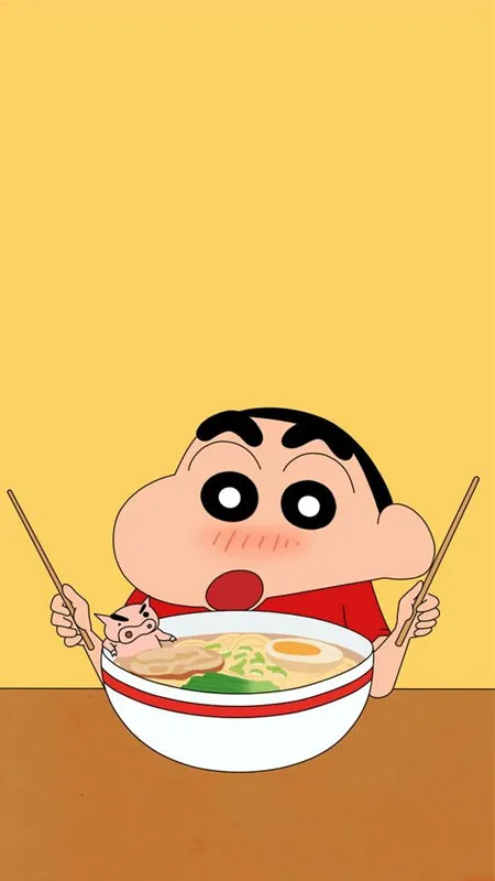 Ảnh Shin-chan và dưa hấu, biểu tượng của mùa hè Nhật Bản