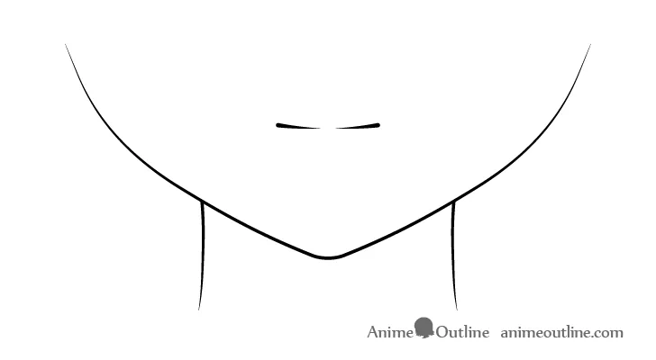 Miệng anime biểu cảm bình thường