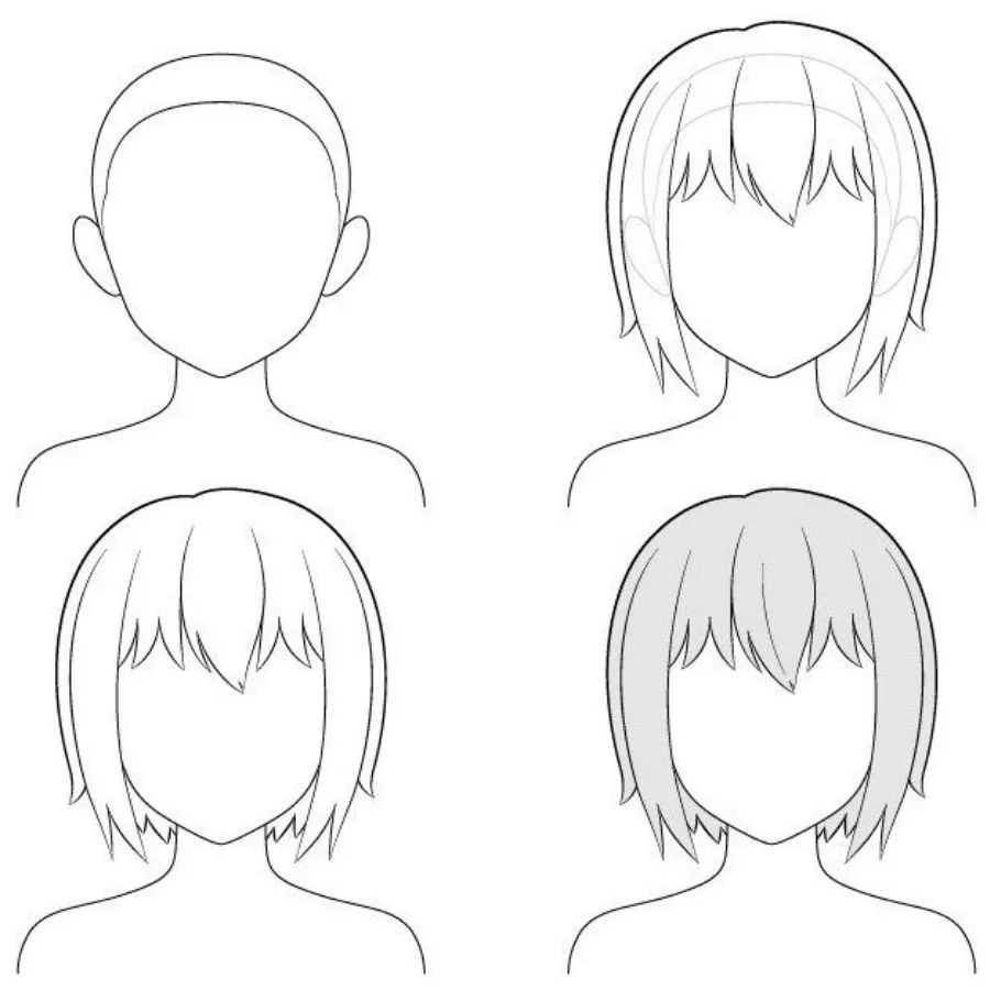 Gợi ý những mẫu tóc mái anime nữ thịnh hành và đẹp mắt