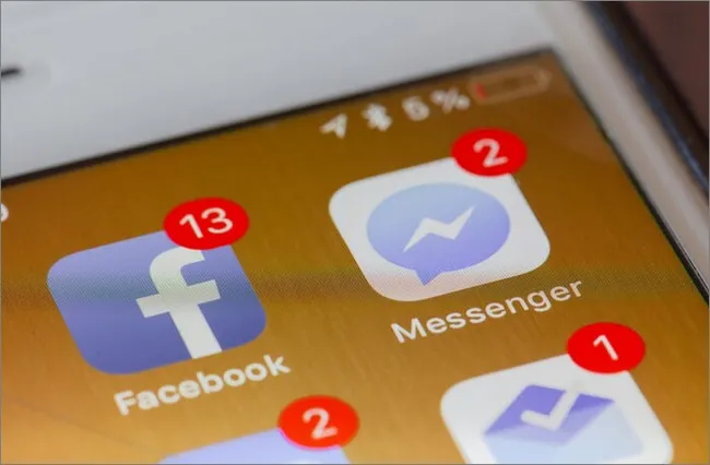 Màn hình hiển thị cuộc trò chuyện bị chặn trên Messenger