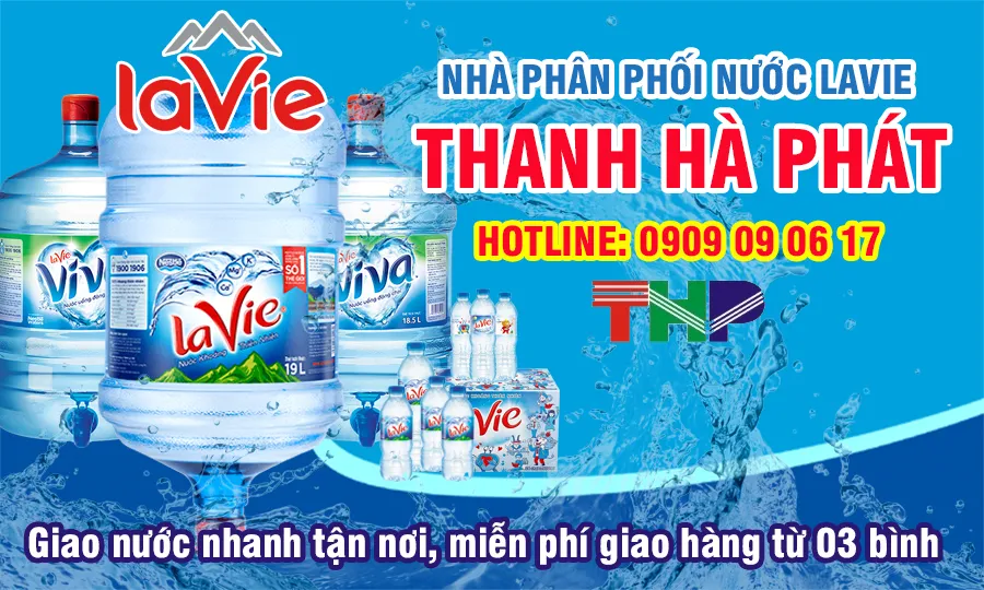 Dịch vụ giao nước khoáng Thạch Bích tận nơi nhanh chóng