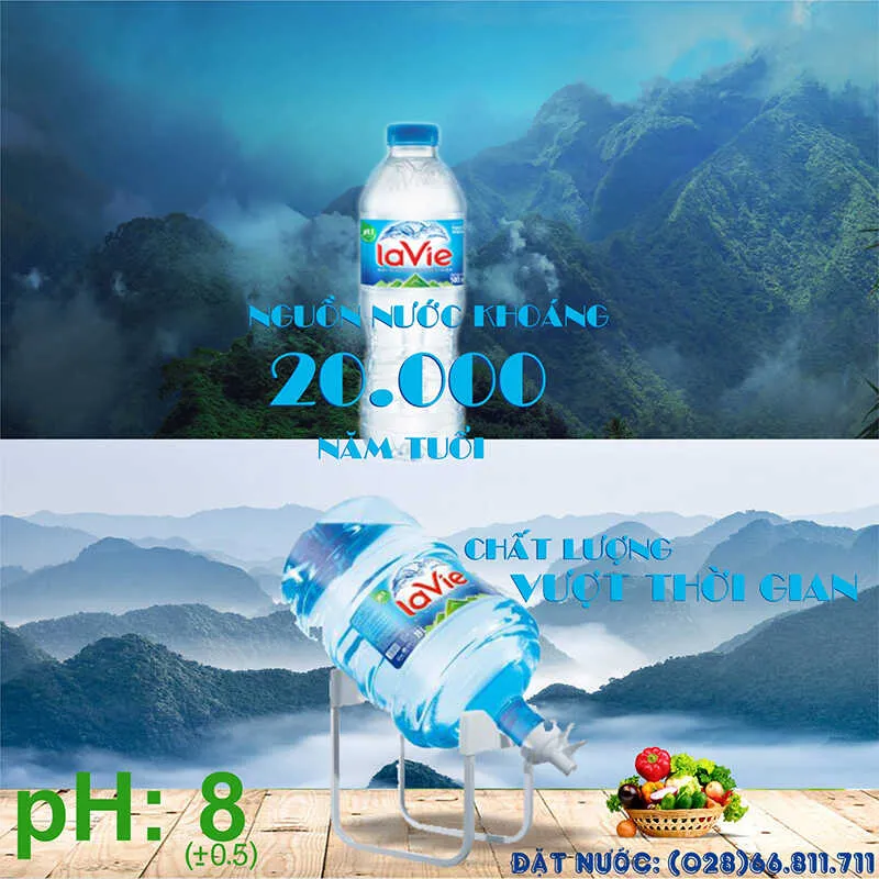 Dịch vụ giao nước khoáng Lavie tận nơi nhanh chóng