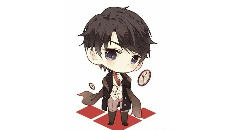 Chibi nam với trang phục thường ngày