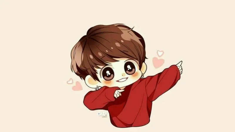 Mẫu chibi nam đơn giản, dễ vẽ