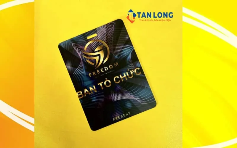 Thẻ đeo sự kiện với thiết kế luôn được cập nhật