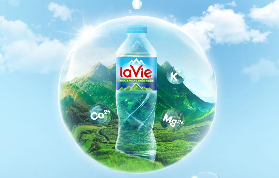 Lavie là một trong số những thương hiệu nước khoáng thiên nhiên lâu năm nhất trên thị trường