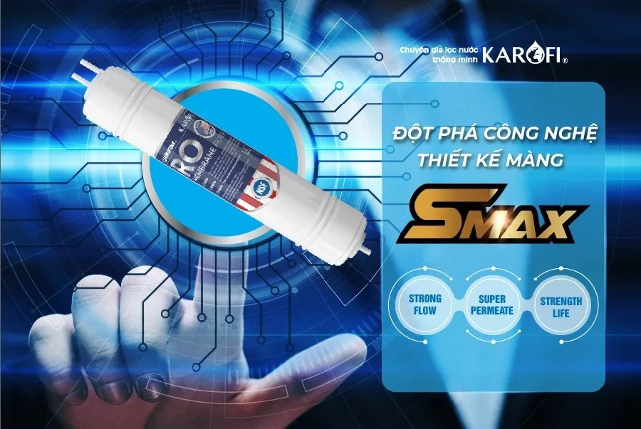 Màng lọc RO Karofi, bộ phận quan trọng quyết định chất lượng nước