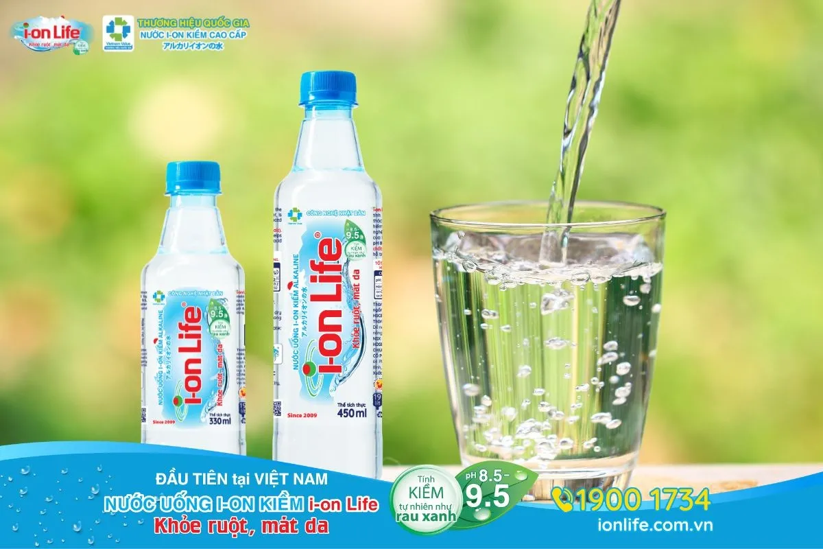 Nước khoáng ion kiềm đã được công nhận y học về lợi ích sức khỏe tại Nhật Bản và Hàn Quốc