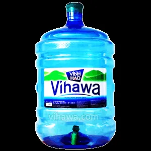 Bình nước tinh khiết Vihawa 20 lít, sản phẩm của Vĩnh Hảo, đảm bảo an toàn vệ sinh