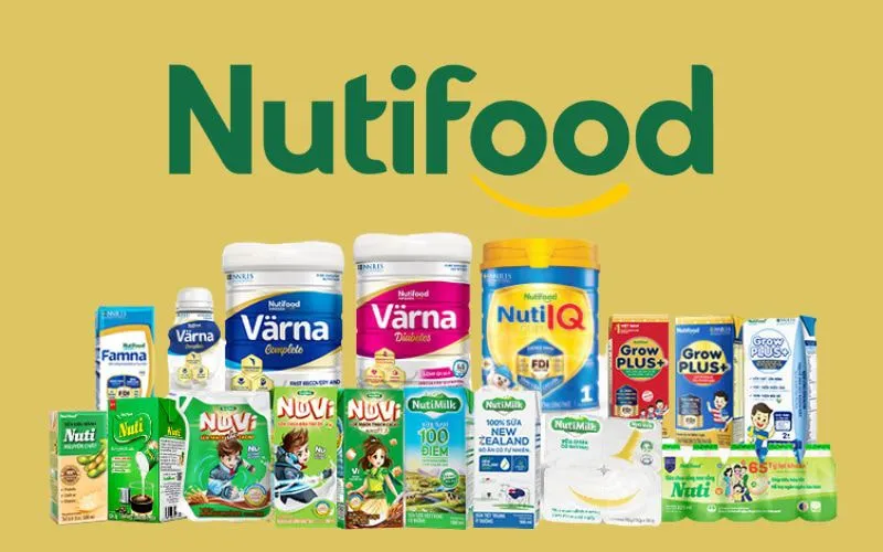 Nutifood - công ty sữa Việt Nam với thế mạnh về sản phẩm dinh dưỡng, là đối thủ của Vinamilk