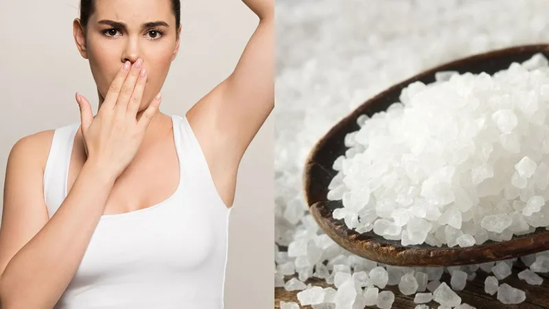 Phèn chua giúp khử mùi hôi cơ thể hiệu quả, đặc biệt là vùng nách và chân