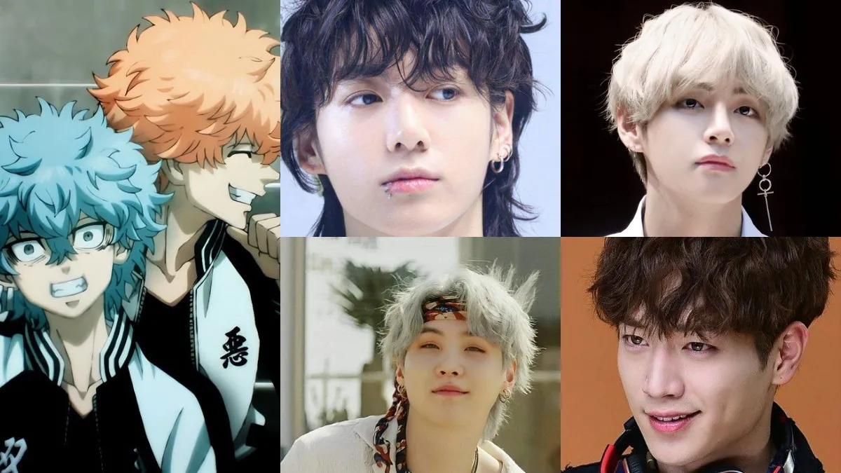 Tóc uốn xoăn nhẹ nhàng, toát lên vẻ thân thiện và dễ mến như nhân vật anime