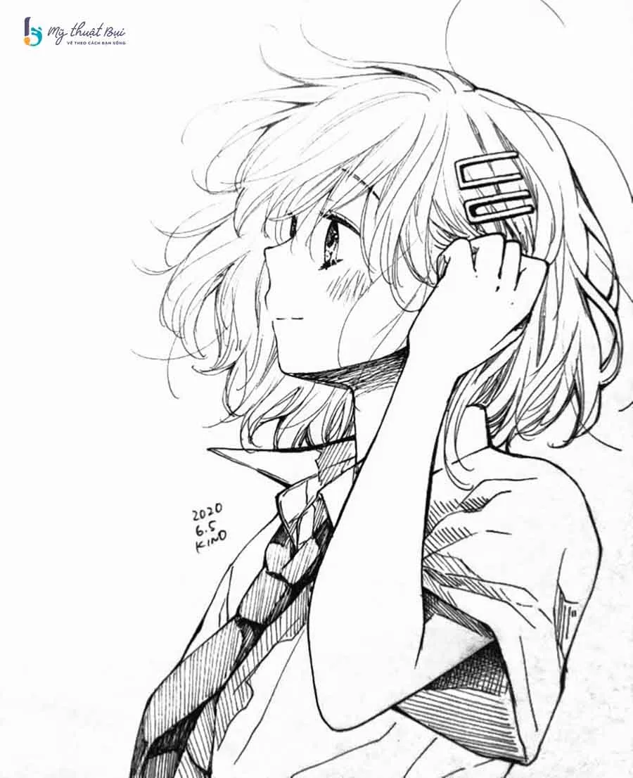 Gợi ý cách vẽ mũi anime nữ đa dạng, phù hợp với nhiều biểu cảm và cá tính