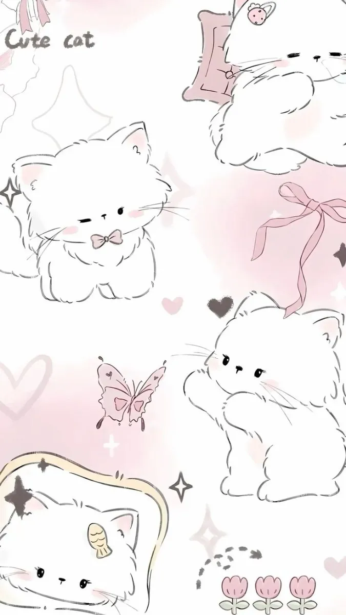 Hướng dẫn vẽ mèo anime chi tiết