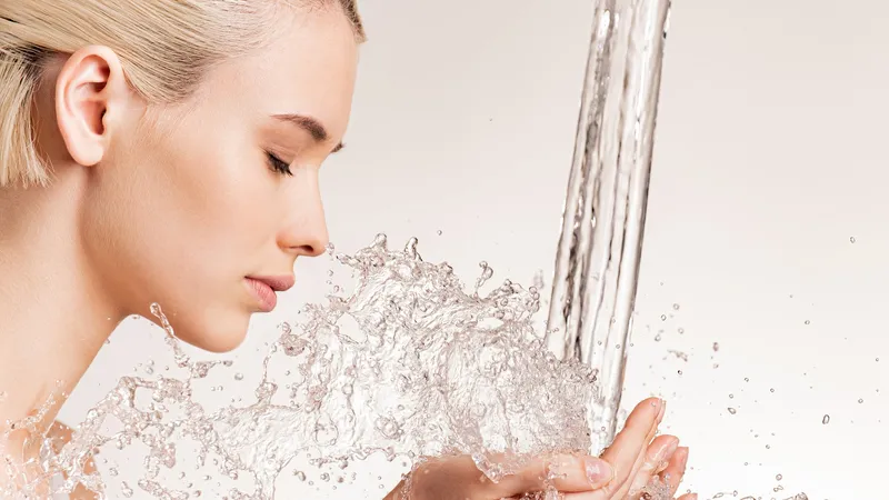 Nước khoáng mặn Thạch Bích giúp cấp ẩm, làm dịu và nuôi dưỡng làn da khỏe mạnh