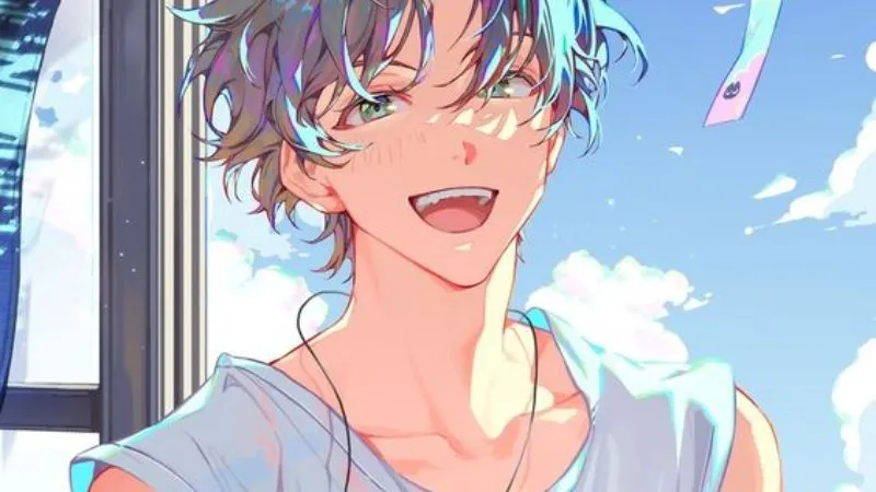 Anime nam tuổi thanh xuân đẹp, với vẻ ngoài tươi trẻ