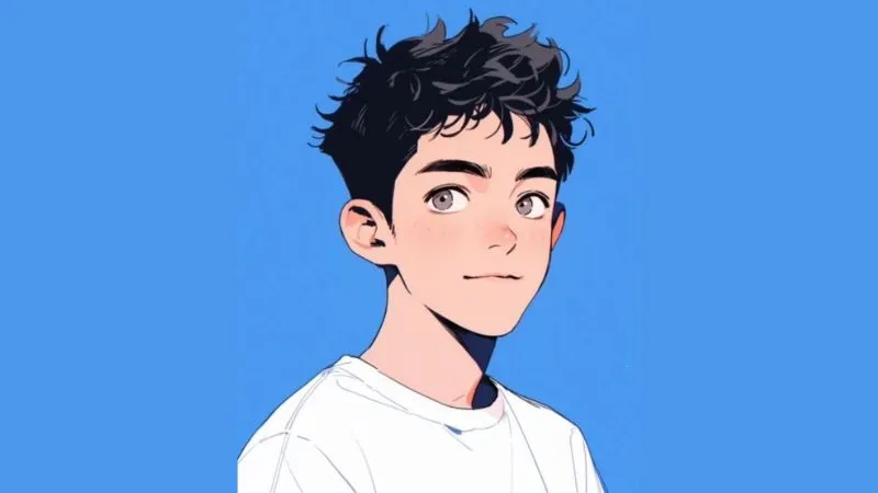Anime nam ngầu và đơn giản, lý tưởng cho người mới bắt đầu vẽ