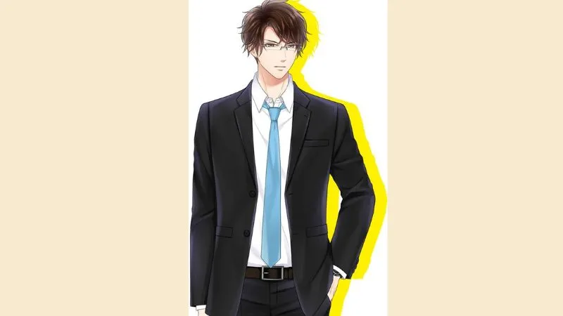 Ảnh anime nam ngầu với vẻ trí thức
