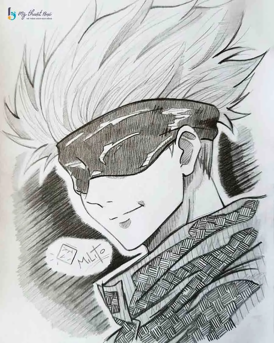 Các bước vẽ mũi anime nam đơn giản và dễ thực hiện