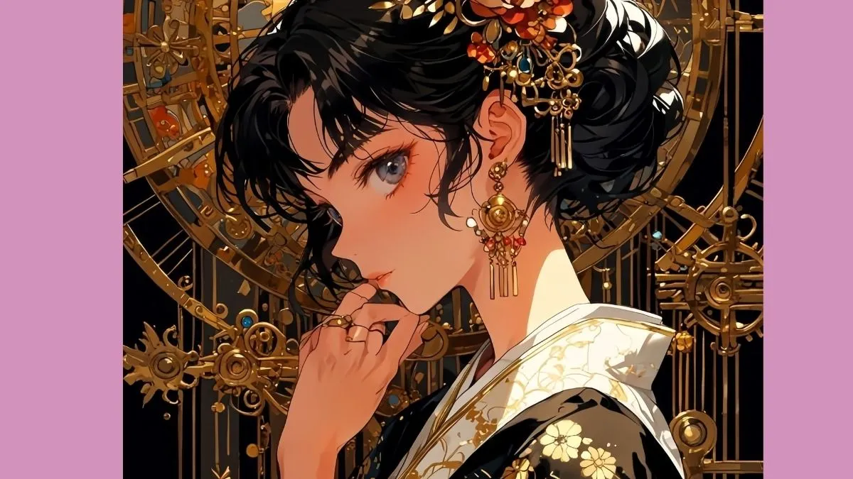 Vẻ đẹp cổ điển của cô gái anime