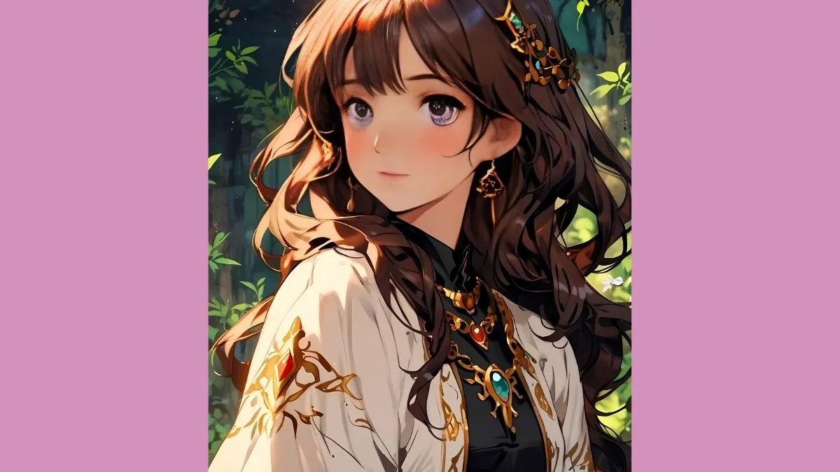 Anime nữ cổ trang dễ thương