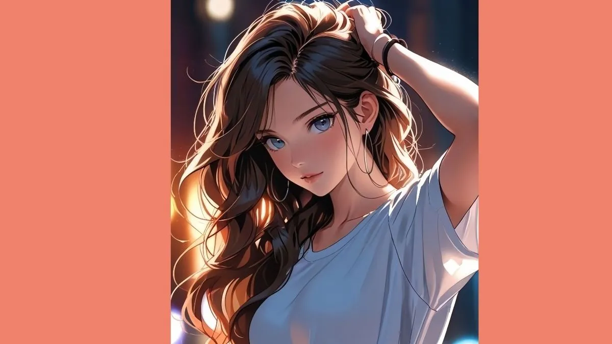 Cô gái anime quyến rũ đầy thu hút