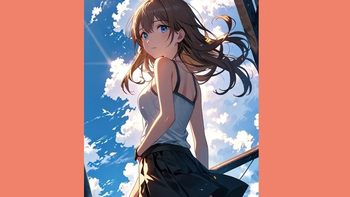 Anime nữ duyên dáng với vẻ đẹp thanh thoát