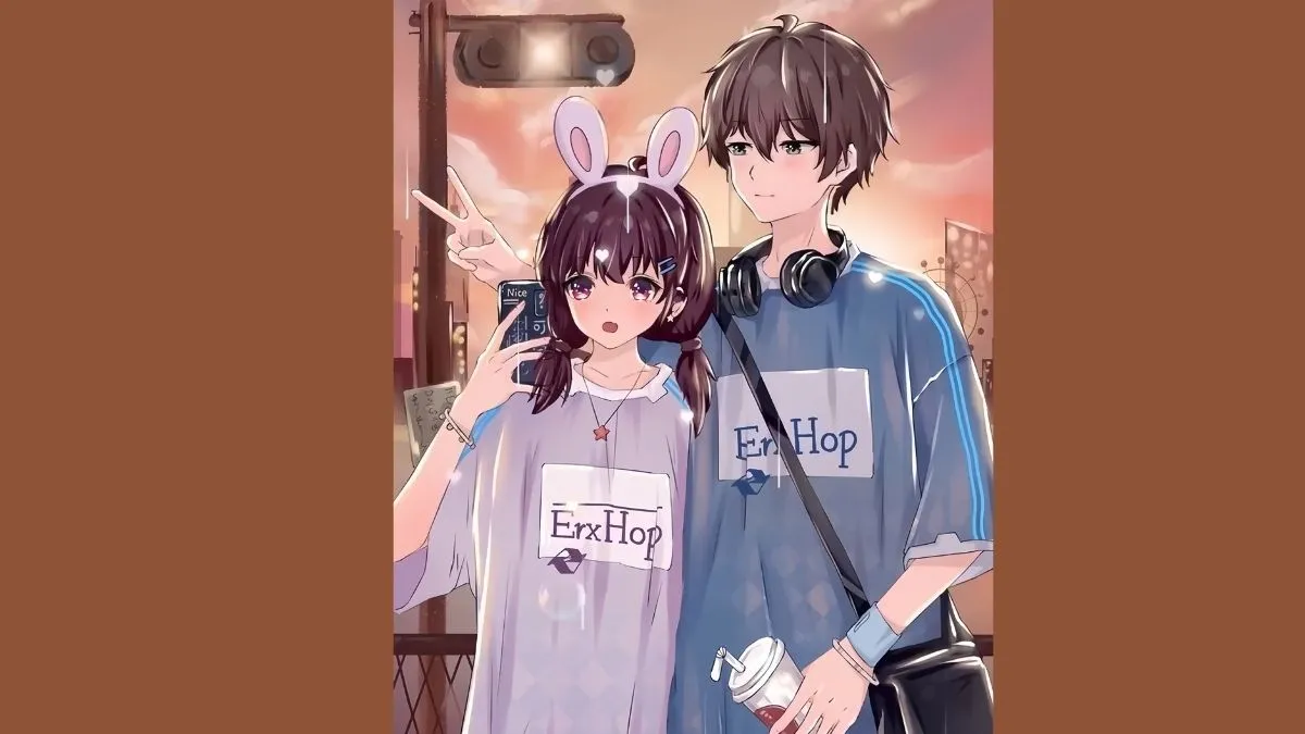 Cặp đôi anime nam nữ đáng yêu