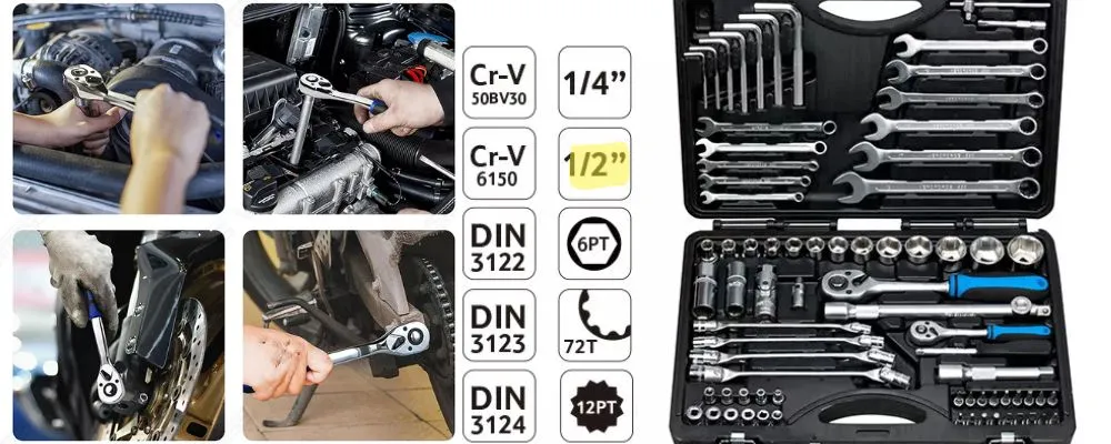 Hình ảnh minh họa các loại ống và kích cỡ