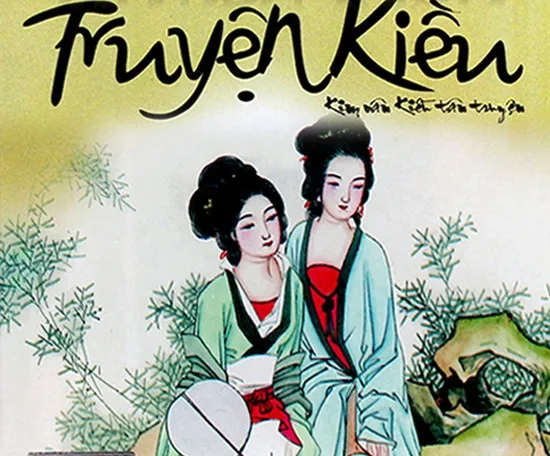 Hình ảnh minh họa hai chị em Thúy Kiều và Thúy Vân