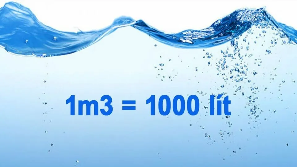 Tìm hiểu về 1m3 bằng bao nhiêu lít