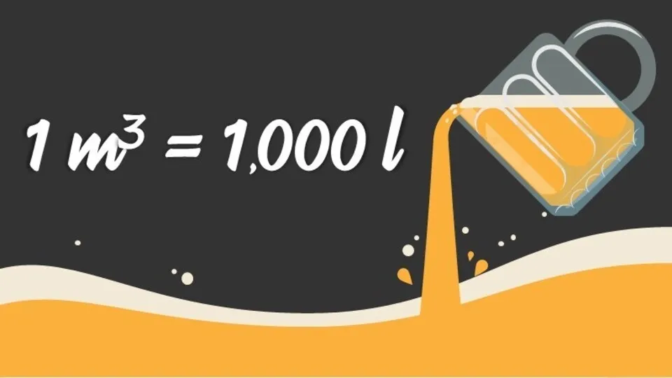 Đôi nét về các đơn vị dùng đo thể tích trong vật lý