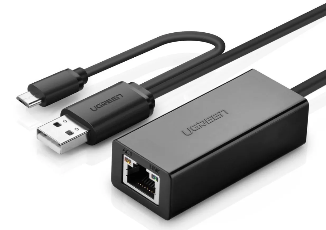 Kết nối máy tính bằng cáp USB-Ethernet