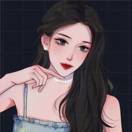 Ảnh avatar nữ ngầu tóc ngắn nhuộm màu cá tính, thần thái tự tin