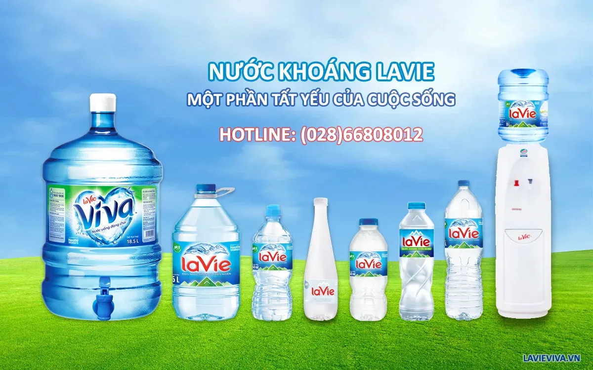 Bảng giá nước khoáng lavie