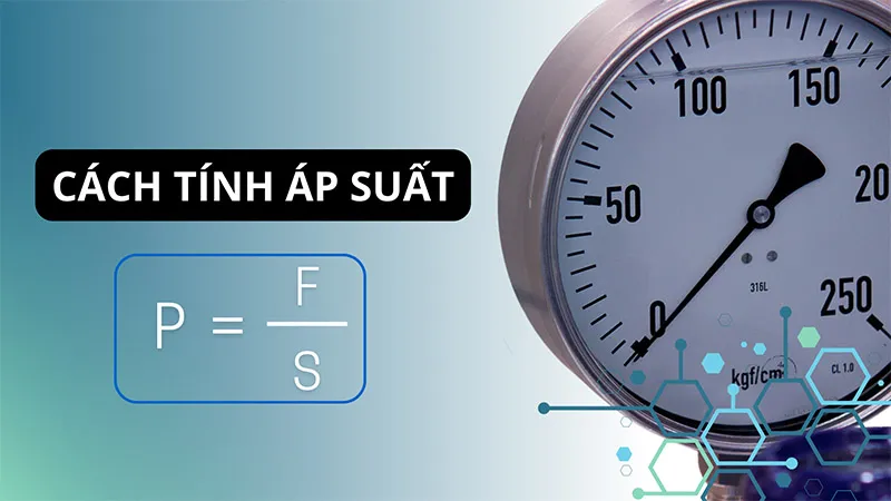 Công thức tính áp suất chất rắn