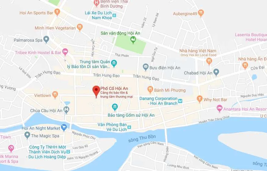 Toàn cảnh Phố cổ Hội An nhìn từ trên cao