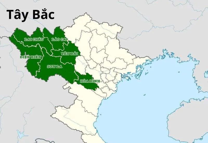 Khí hậu Tây Bắc với cảnh quan ôn hòa, ít chịu ảnh hưởng của mưa bão