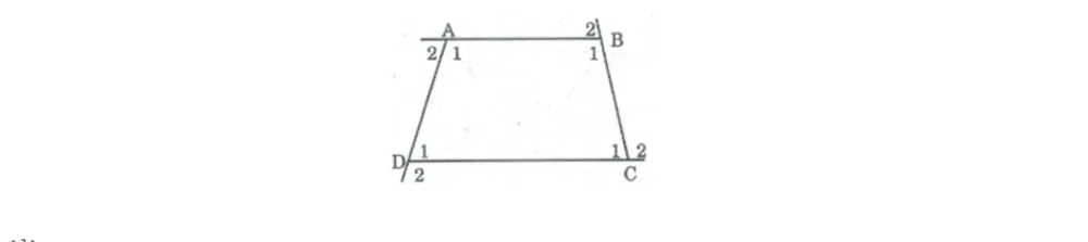 Tính tổng các góc ngoài của hình tứ giác ABCD