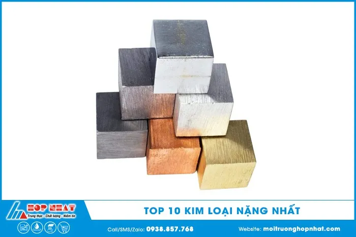 Tổng quan về các kim loại nặng nhất thế giới dựa trên khối lượng riêng