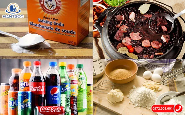 Ứng dụng của sản phẩm nhiệt phân NaHCO3