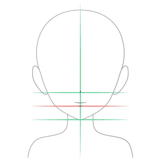 Xác định vị trí miệng chính xác trên khuôn mặt nhân vật anime