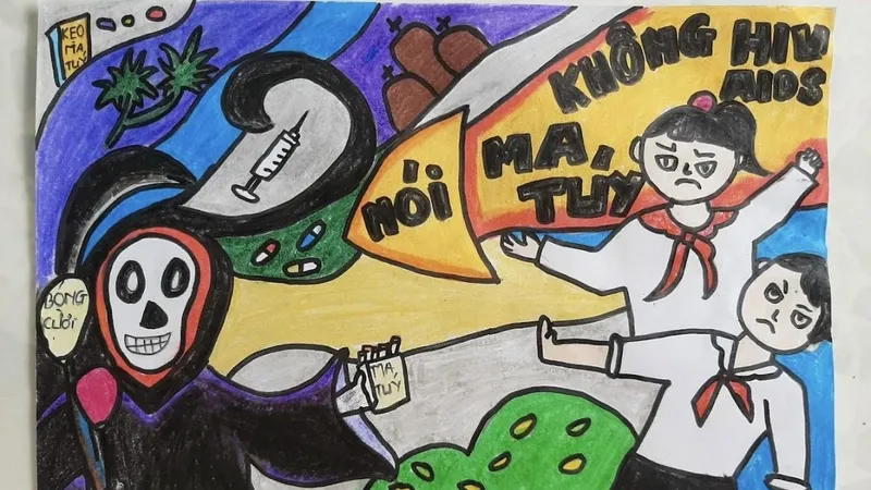 Nói không với ma túy để bảo vệ tương lai