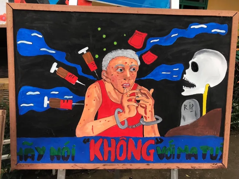 Vẽ tranh phòng chống ma túy hiệu quả