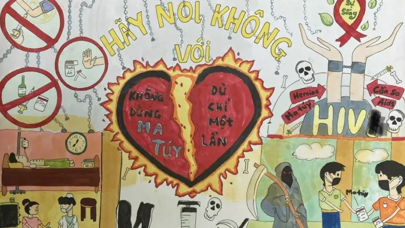 Hình ảnh ý nghĩa về phòng chống tệ nạn ma túy