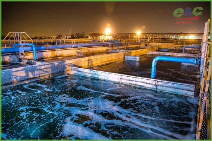 Hệ thống xử lý nước thải tại nhà máy đảm bảo nước đạt chuẩn trước khi xả ra môi trường